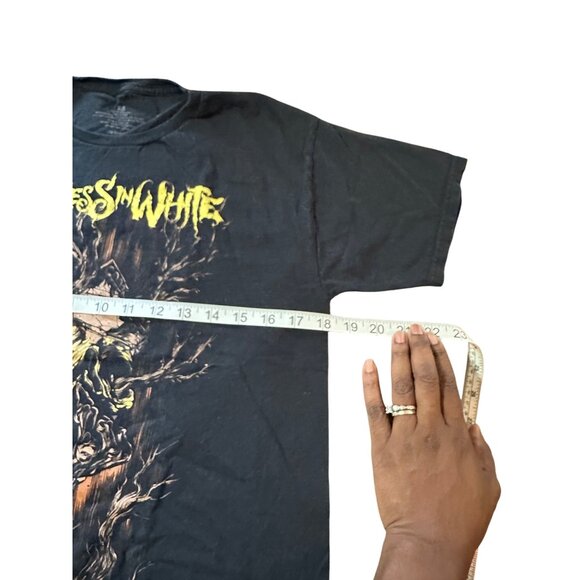 Motionless in White Metalcore Band Black Music Concert Graphic T-Shirt Tee XS - Picture 4 of 8